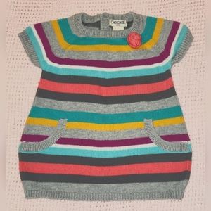 Cherokee Baby Sweater Dress 9m